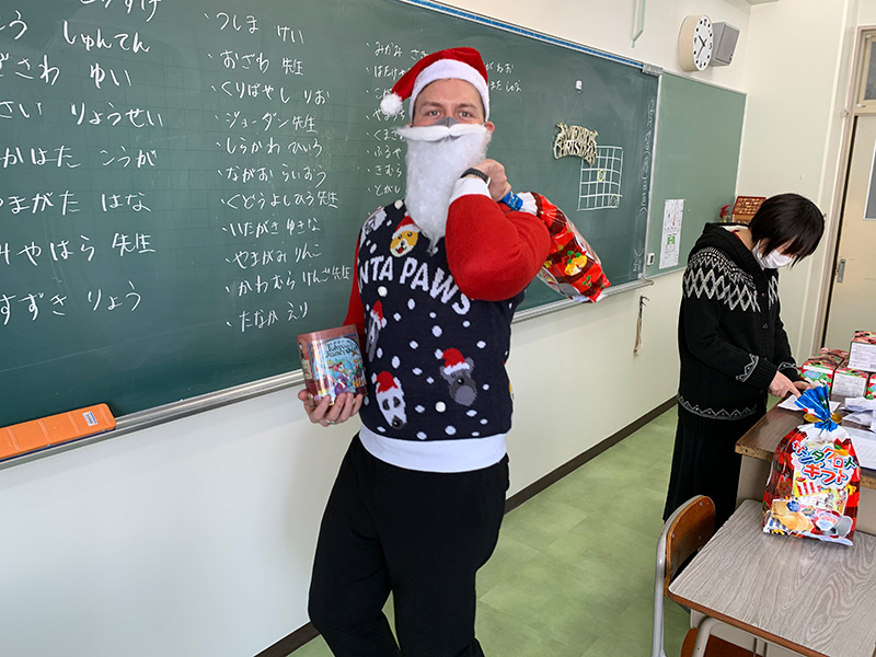 2022.12.19　中学校1年生　クリスマス・パーティー